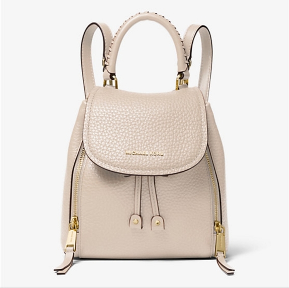 Michael Kors Viv Extra Small Pebble Leather Backpack - Picture 1 of 8